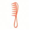 1pcs Large Toothed Hollow Oil Comb, Three-Dimensional Handle Anti Slip Hair Styling And Combing Tool