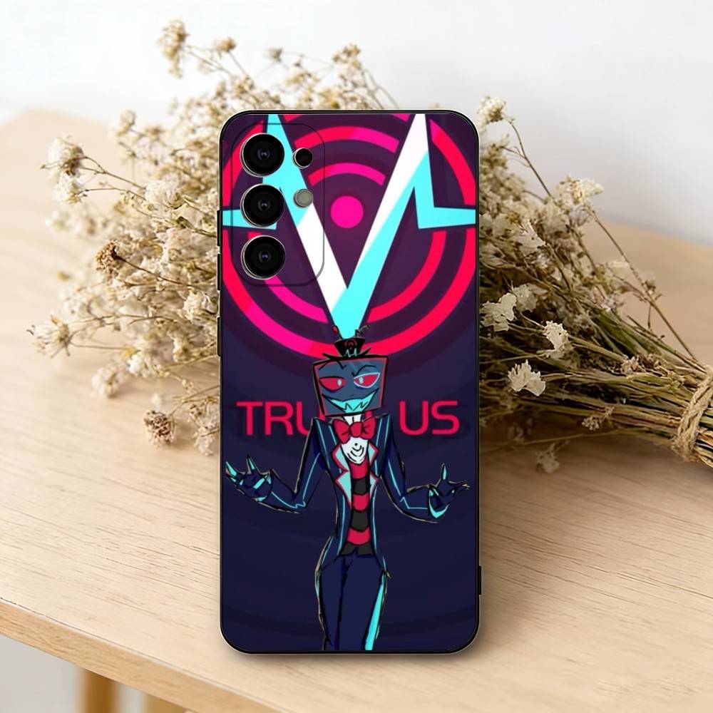 

Hazbin H-Hotel V-Vox Phone Case For Samsung S25,S24,S21,S22,S23,S30,Ultra,S20,Plus,Fe,Soft Silicone Black Cover Samsung S225G