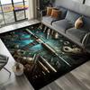 2025 New Cool Guns Pistol Ammunition Bullet Cartridge AK M4 Rug Carpet for Living Room Bedroom Decor,Non-slip for Sofa Doormat