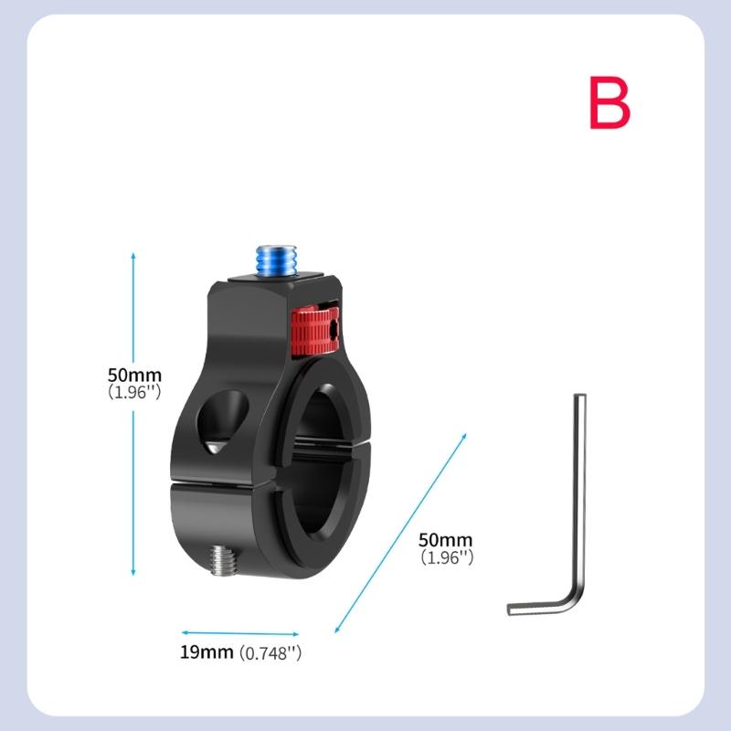 Leichte 360-Grad-Drehbare Kamera Fahrradlenkerklemme Schnelle Montage Fahrradzubehör für 360 Action-Kamera