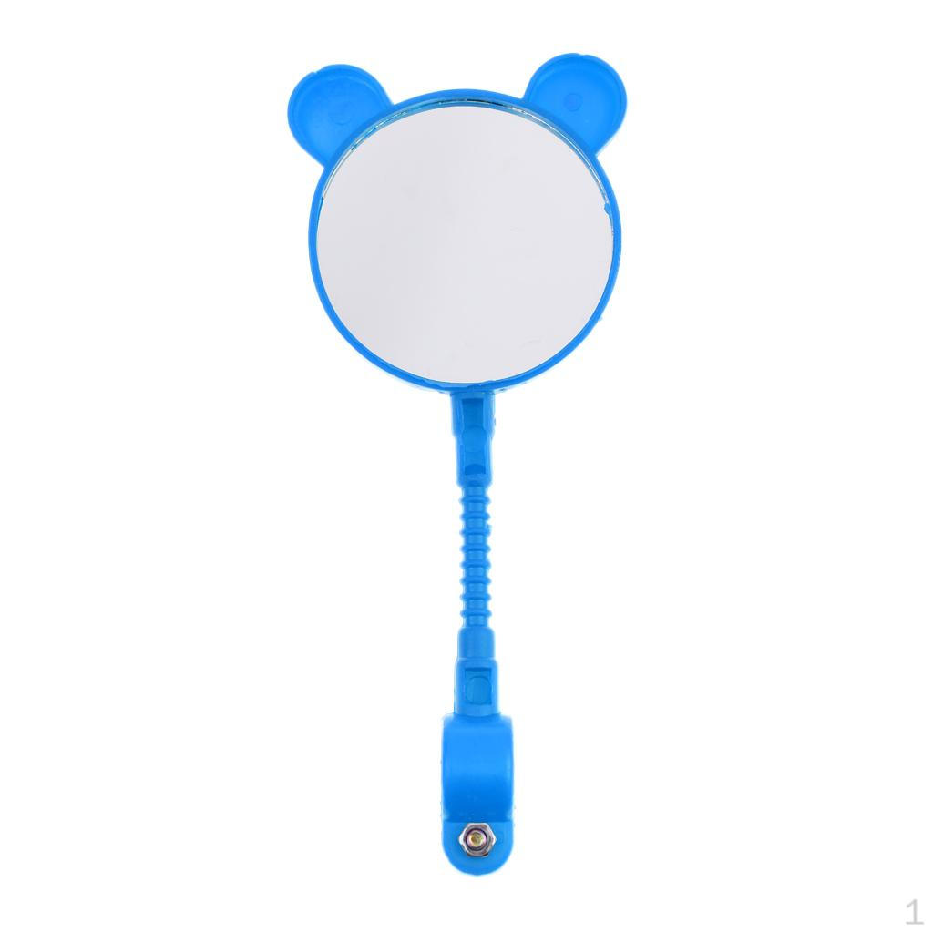 Велосипедный Руль Гибкий Задний Вид Красный/Желтый/Синий/Зеленый