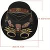 Victorian Steampunk Top Hat with Classic Goggles Vintage Accessories Set Gothic Headwear for Adult Halloween Dress Up Party