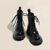 Stivali da Donna Nuovi Neri Marroni con Pelliccia Cavigliere da Donna Autunno Inverno Scarpe Imbottite in Cotone Calde Fondo Spesso Neve Stivaletti Corti