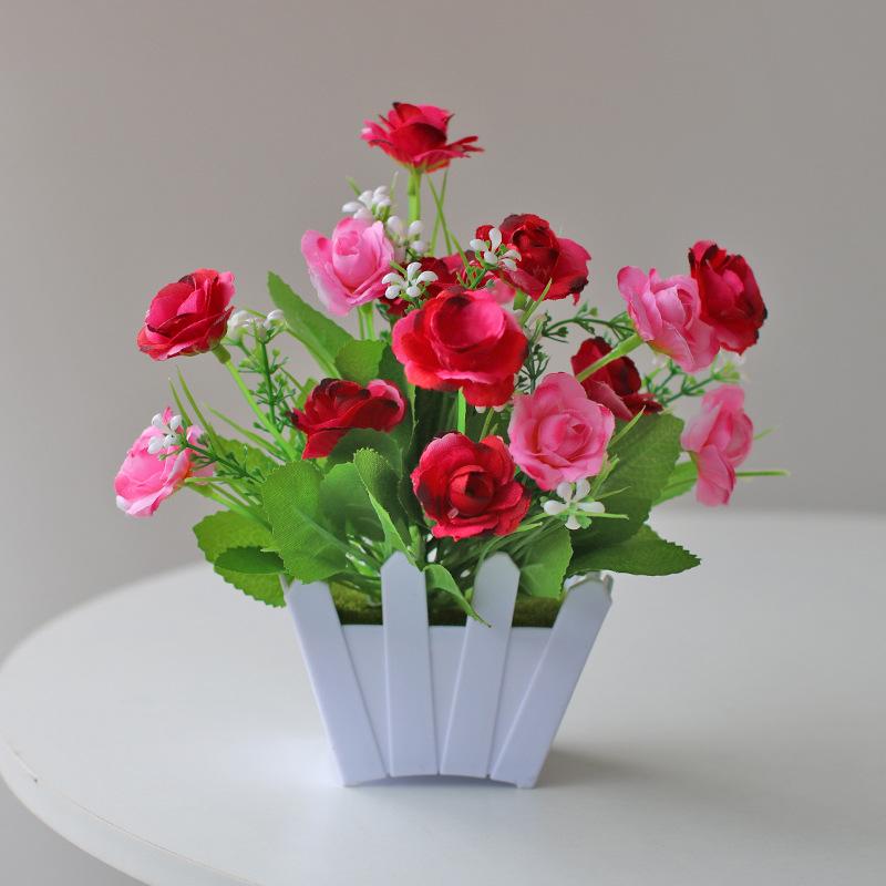 Eucalyptus Bonsai Artificial Green Plant for Home Decoration