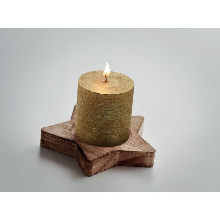 MidOcean Lotus Star Candle & Holder