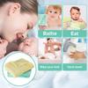 2 Stück 110cm Baby Mulltuch Weiches Baumwoll-Wickeltuch für Kinderbett Kinderwagen Neugeborene Baden