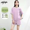MJ STYLE Women's Short Sleeve Shorts Set