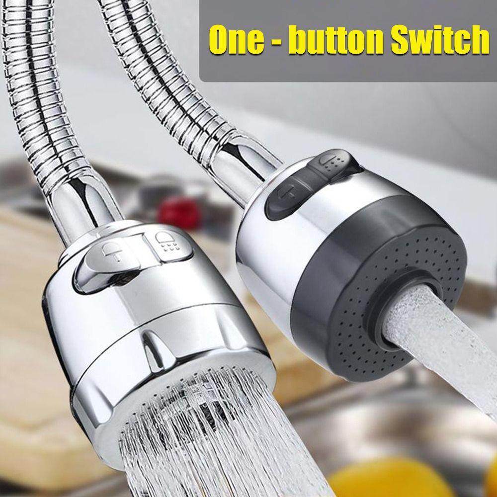 1Pcs 360 Rotatable Faucet Bubbler Bent Water Filter Diffuser New Kitchen Faucet Nozzle Water Saving