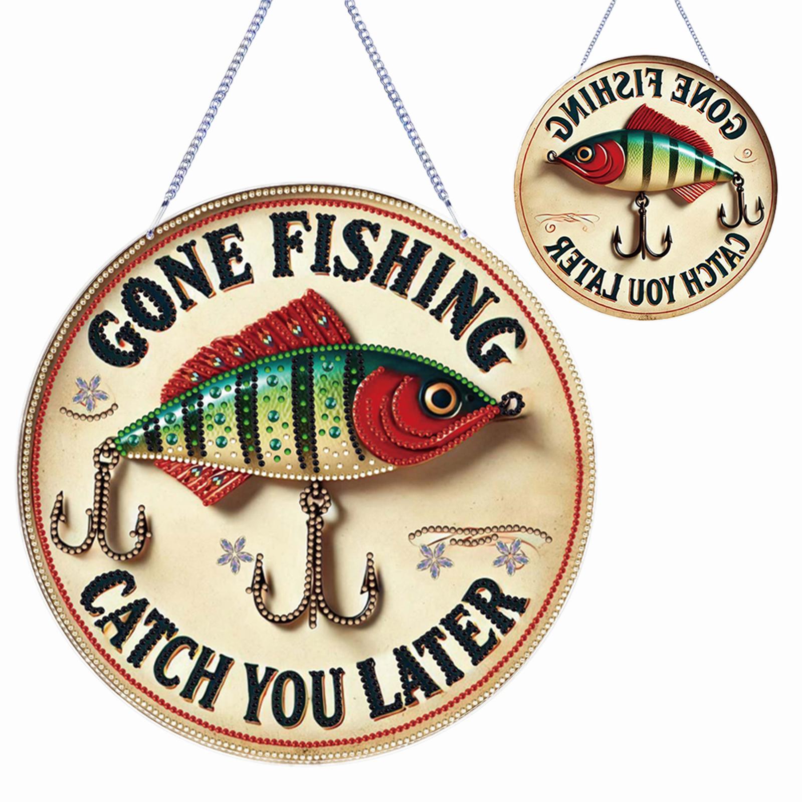 

Diamond Painting Hanging Pendant 5D DIY Diamond Painting Dots Pendant Rhinestone Diamond Art Window Pendants for Window Decor