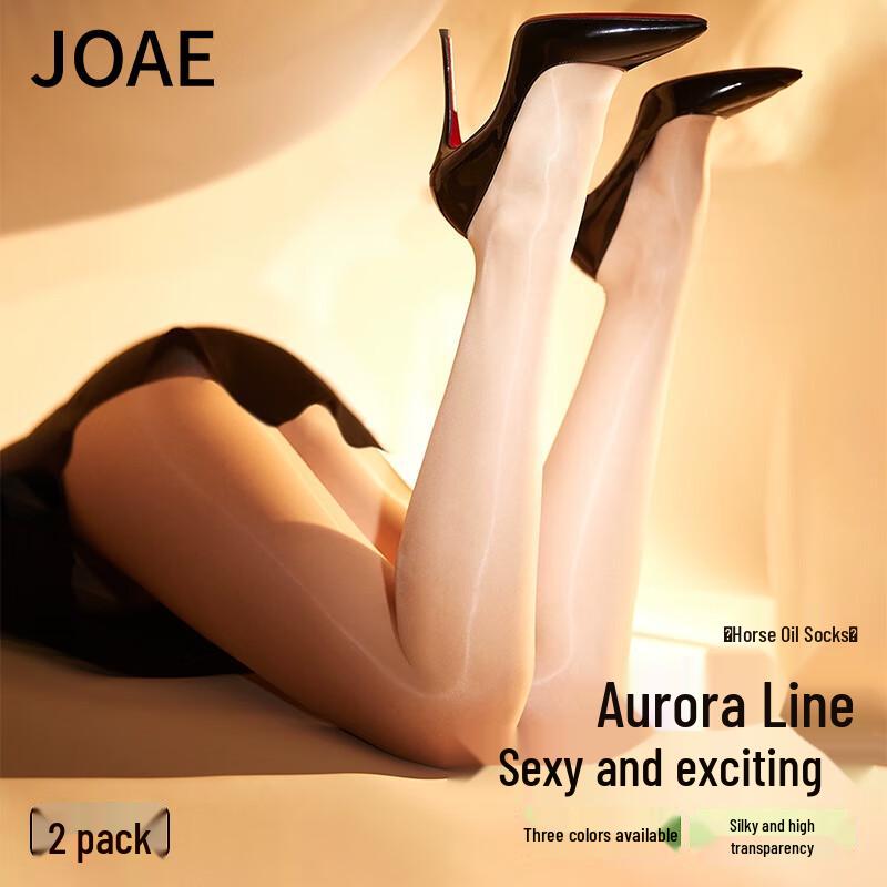 JOAE Шёлковые Блестящие Ультратонкие Колготки One Size