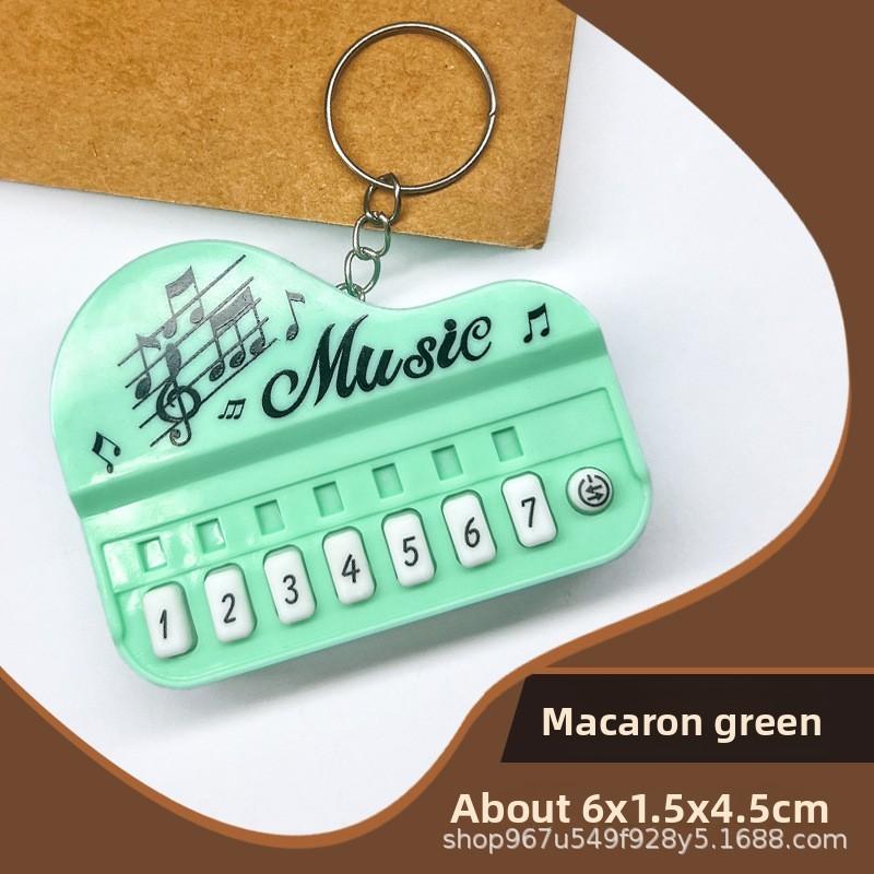 Electronic Piano Mini Keychain With Light And Music For Kids Creative Gift
