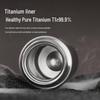 Fuguang Tea Master Pure Titanium Insulated Mug