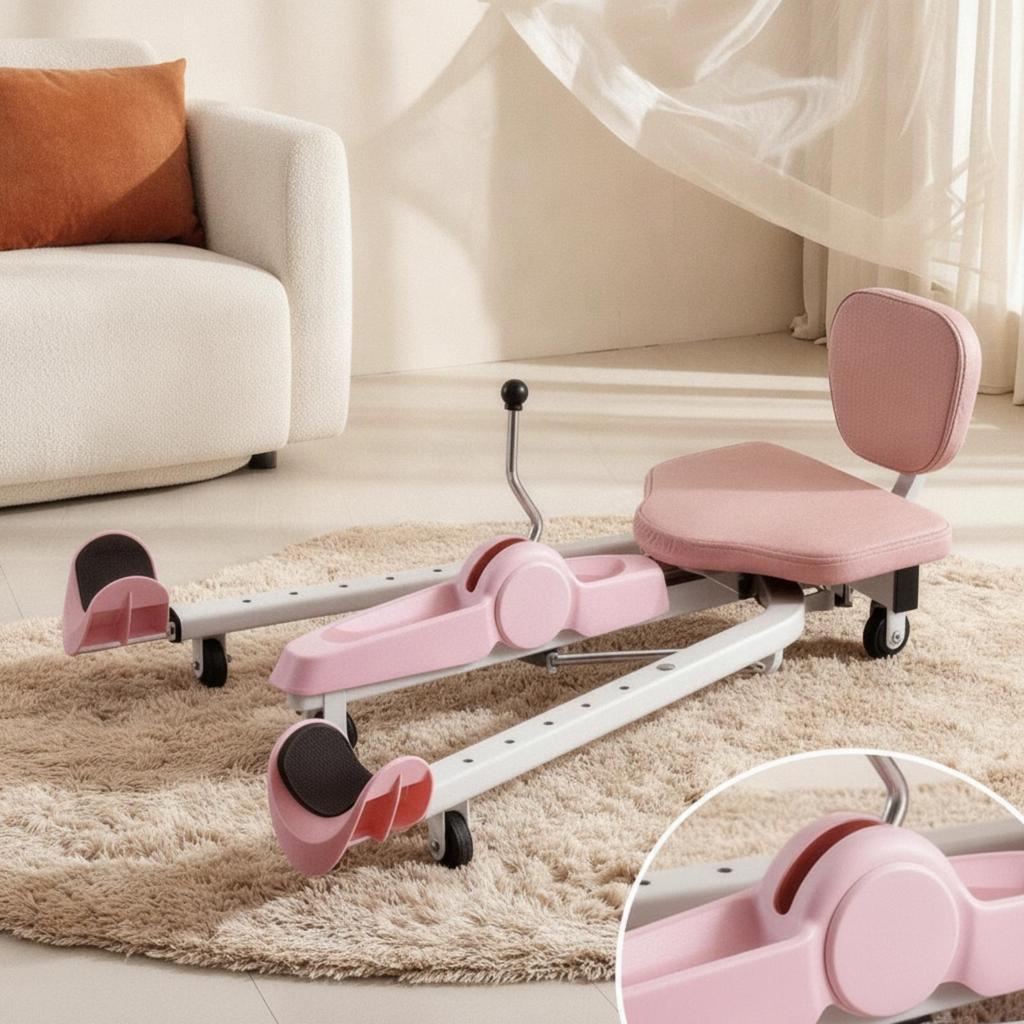 Leg Stretching Machine with Wheels Wear-Resistant Split Long-Lasting