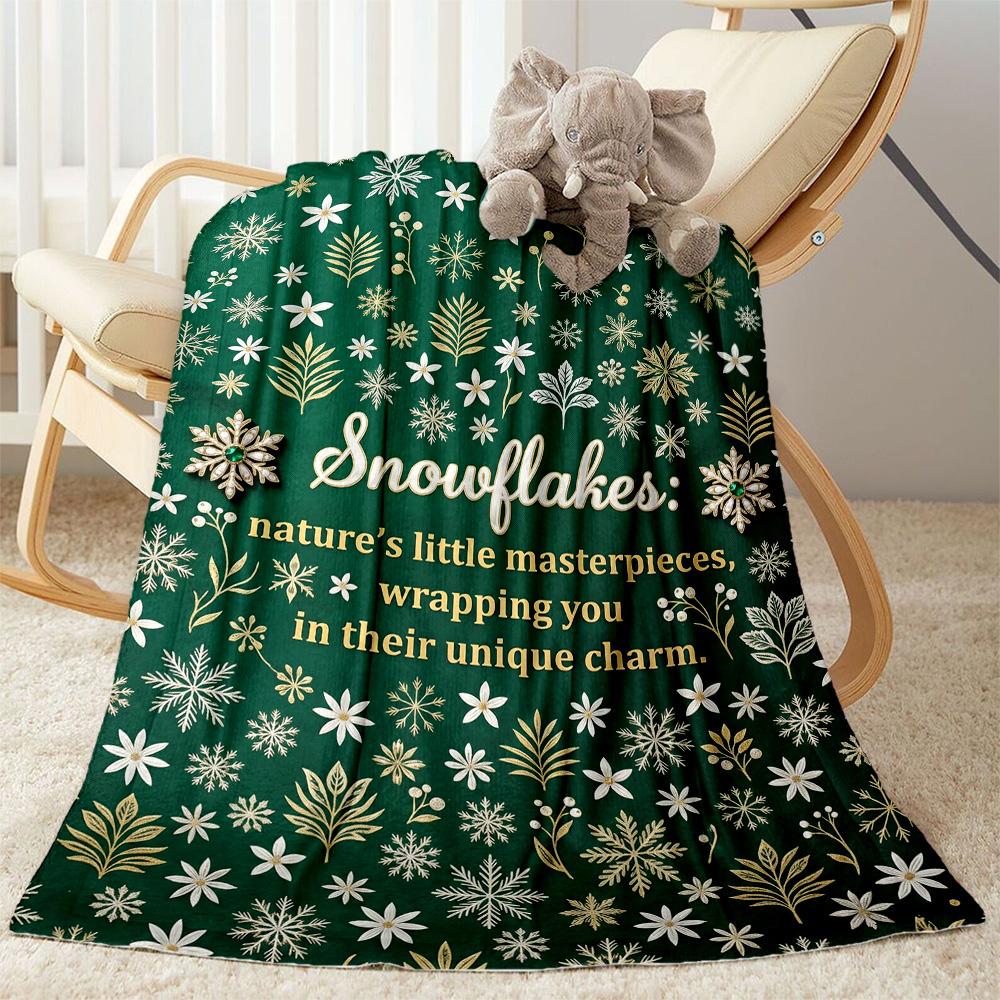 Winter Wonderland Snowman Flannel Blanket-Soft and Suitable for Sofas,Beds,Offices,Travel,All Seasons,Great Gift for Holidays and Birthdays.