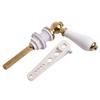 Flush Handle Gold Victorian 150*105mm Flush Handle Gold Heavy Duty Traditional Victorian None Heavy Duty Design