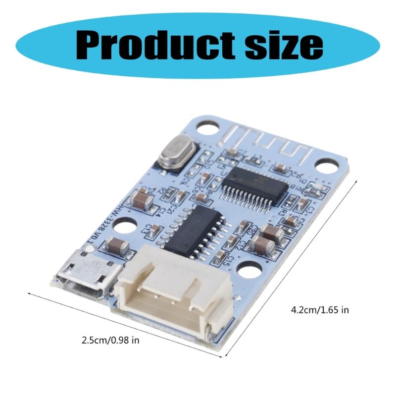 Bluetooth-compatible Sound Receiver Board Lossless Decoding Board Wireless Stereo Music Module Type C Power Supply
