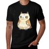 Great Horned Owl Tshirt Work Wear Simple Tee Shirt