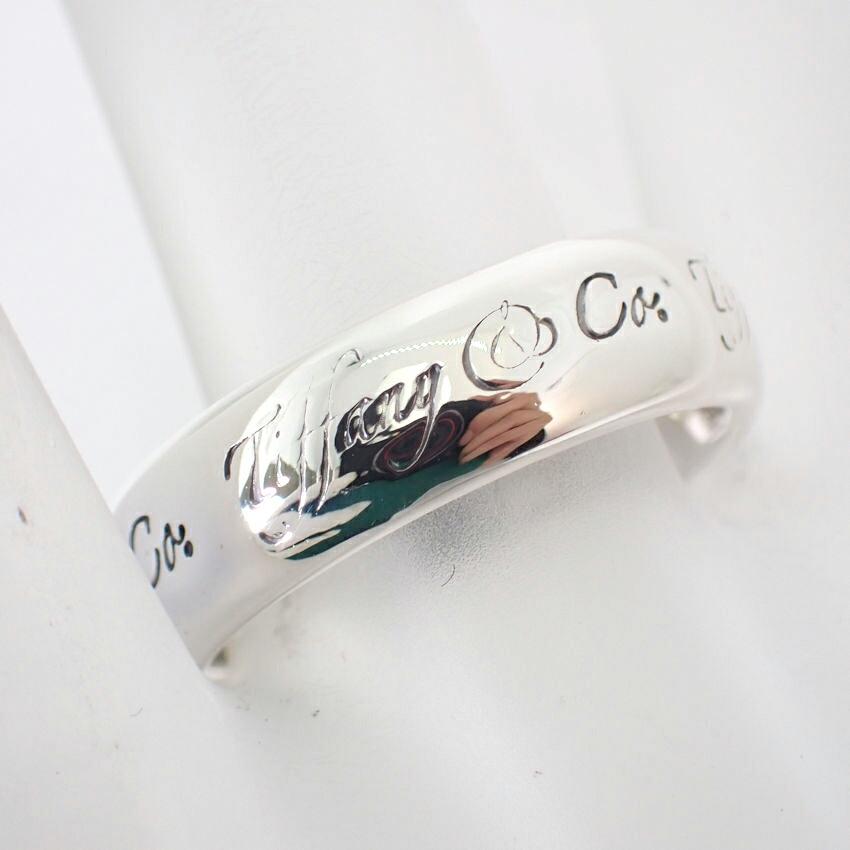 [Used] TIFFANY/Tiffany 925 Notes Ring / Size 14 / j67-4