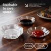 2pcs Multi-Functional Garlic Grinding & Seasoning Dish Kitchen Prep & Dipping Tool For Garlic, Ginger, Chocolate, And More