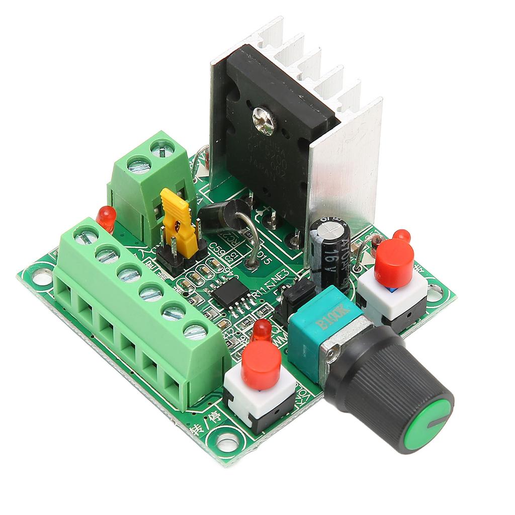 PWM Adjustable Stepper Motor Controller DC 5‑12V 15‑160V 3 Frequencies PCB Board Signal Generator Speed Regulator
