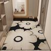Entrance Door Mat Dust-proof Non-slip Household Carpet High-density Short-pile High-grade Foot Mats Living Room Large Area Rug