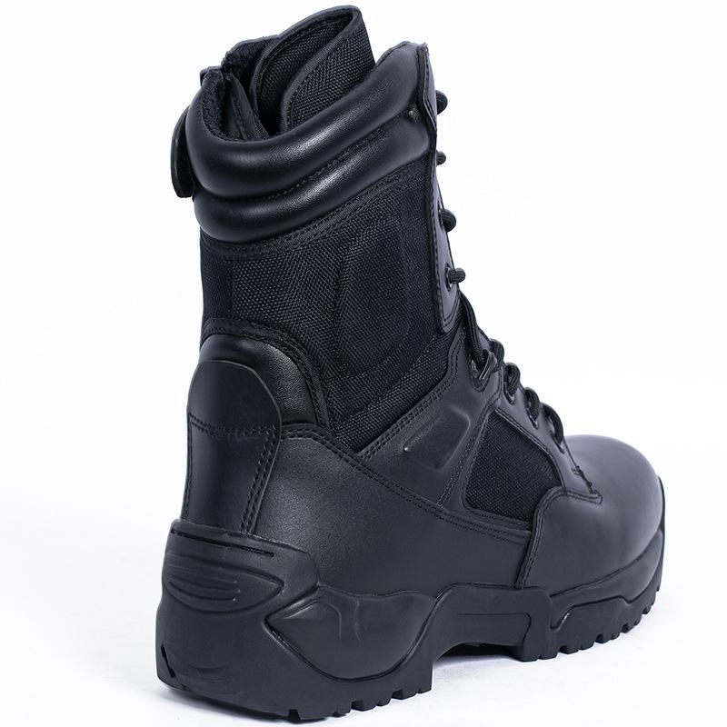 Outdoor Leisure High Top Boots Genuine Leather Breathable Training Shoes Desert Wear-resistant