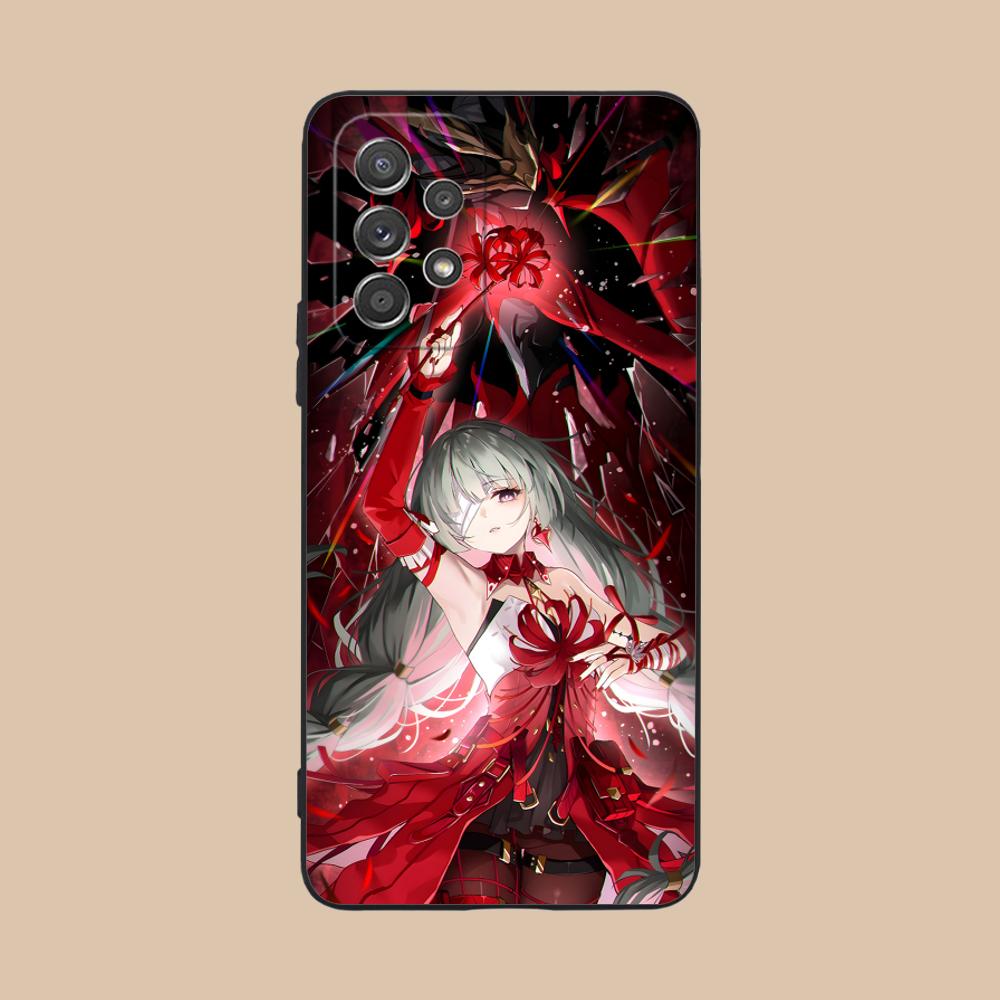 Wuthering Waves Phrolova Matte Mobile Phone Case for Samsung Galaxy M55 54 42 35 34 33 32 23 22 15 14 13 12 F55 5G Cover