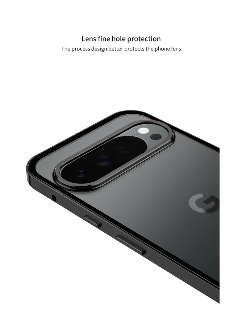 Google Pixel 10 Series Snap-Button Metal Frame Phone Case