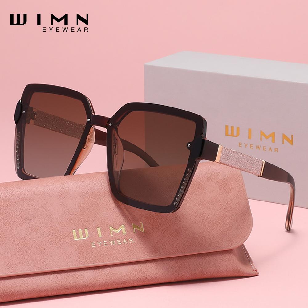 

Солнцезащитные очки для вождения премиум-класса WIMN с поляризованными линзами, антибликовым покрытием и легкой оправой коричневый