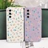 Mini Flowers Phone Case For Huawei P40 P50 P30 P20 Pro Lite Nova 5t Y7A Mate 40 30 20 Pro Lite Liquid Silicone Cover