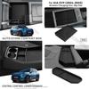 For Kia EV9 2024-2025 Car Central Console Armrest Storage Box Water Coasters Pad Interior Decorate Accessories