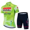 Abbigliamento Estivo da Uomo Pantaloncini da Ciclismo Maglia da Ciclista Mtb Uniforme Completa da Uomo Giacca da Strada Pantaloni Tuta da Bicicletta con Gel Set Sportivo