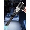 Handheld Vacuum Cleaner Vacuum Wireless 1200MAH ABS Black Car Cleaner Dual Use For Most Cars Replacement Practical