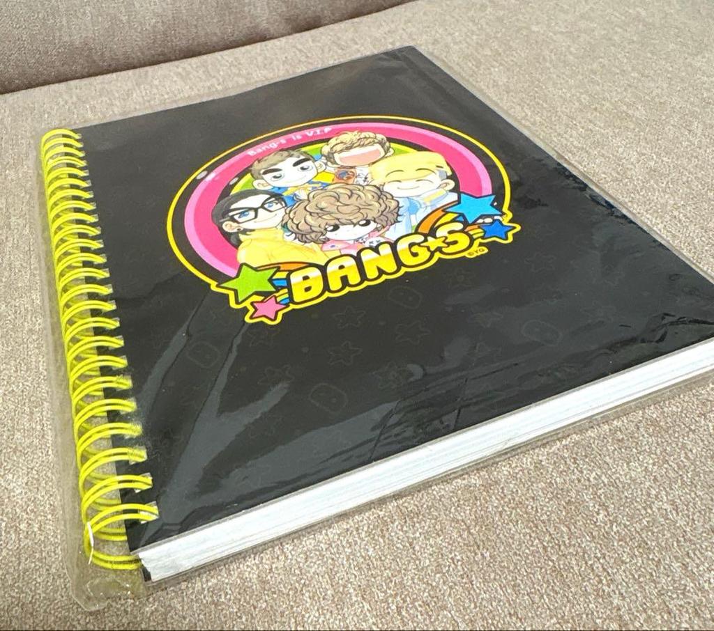 [USED] ()BIGBANG Character Spiral Notebook 2009