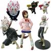 Anime Dandadan Figure Highway Granny Ayase Momo Okarun PvC Squatting Posture Action Model Set Toy Children's Birthday Gift