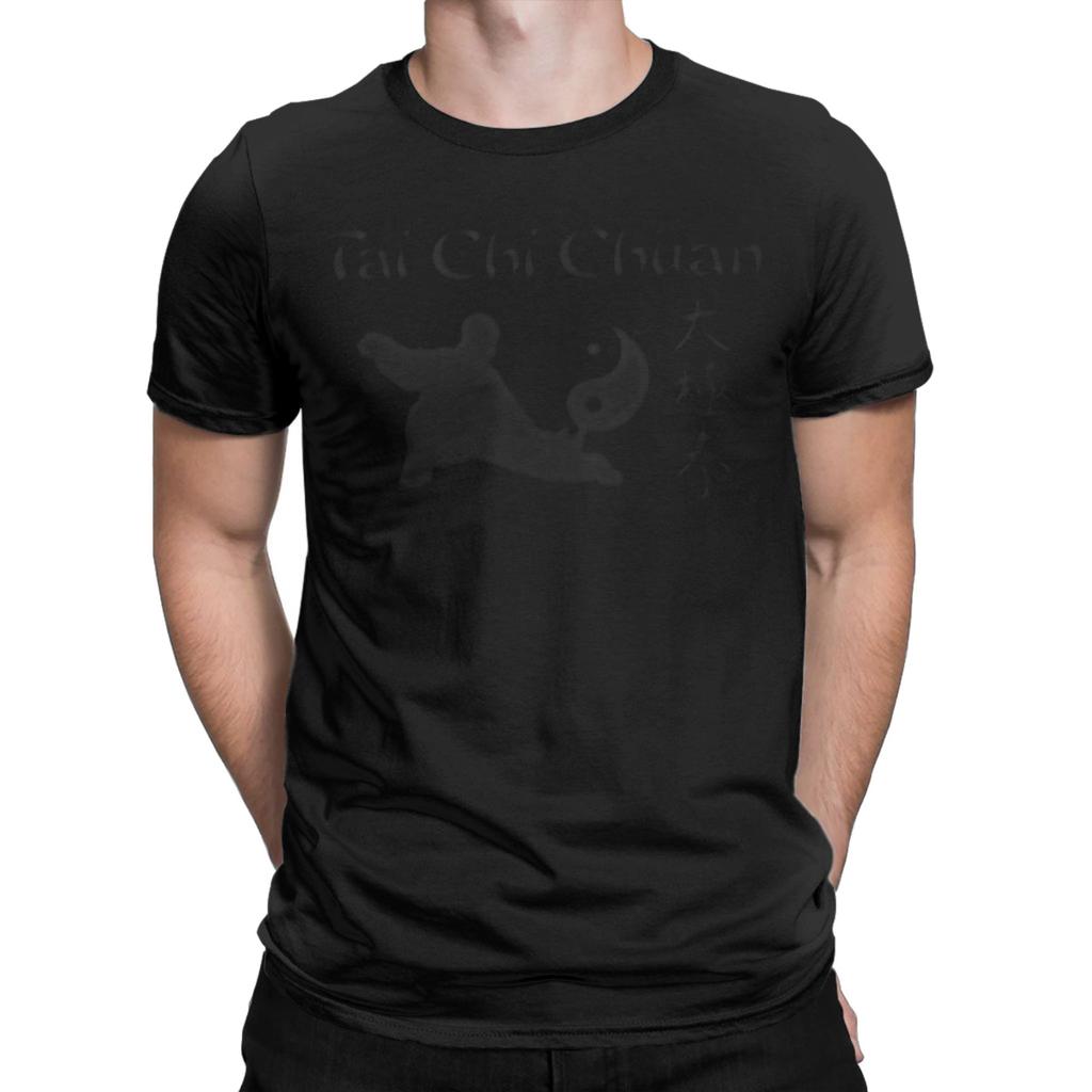 Tai Chi Chuan Tshirt Summer Cotton Tshirts For Unisex Harajuku Pattern Tee Shirt Shortsleeve Y2k Basic Clothing