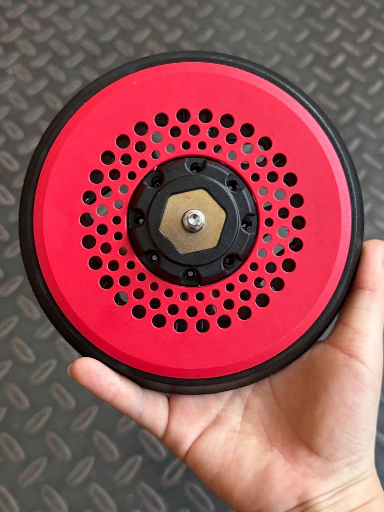 6-Inch Self-Adhesive Dry Grinder Tray & Polisher Base Plate for Car Sanding & Polishing