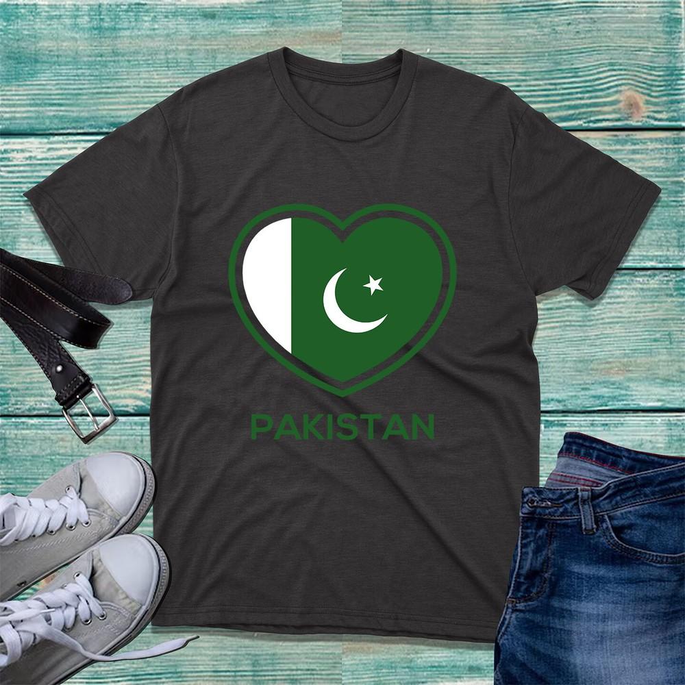 Dil Dil Pakistan Happy Independence Day Tshirt 14th August Pakistan Flage Top
