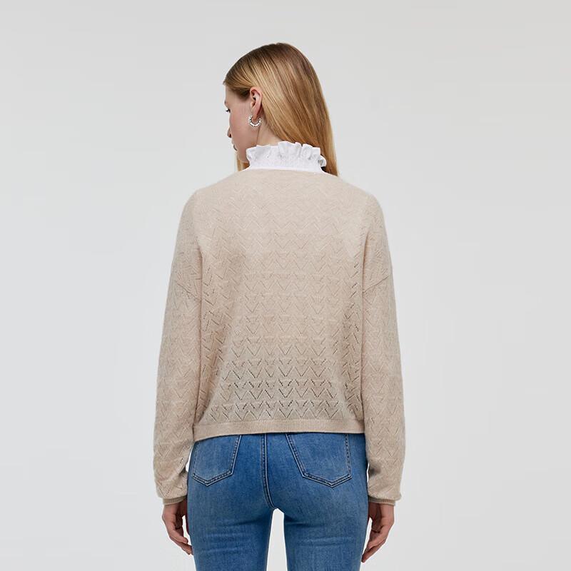 GOELIA Maillard Sequined Knit Top