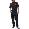 Jordan Solid Color Crew Neck Casual Pullover Short Sleeve Drop Shoulder T-Shirt Men Tops Black FN5983-010