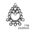 2025 Trend Accesories Water Drop Earring Connector Accessories Parts Ornaments For Home Accessories Parts