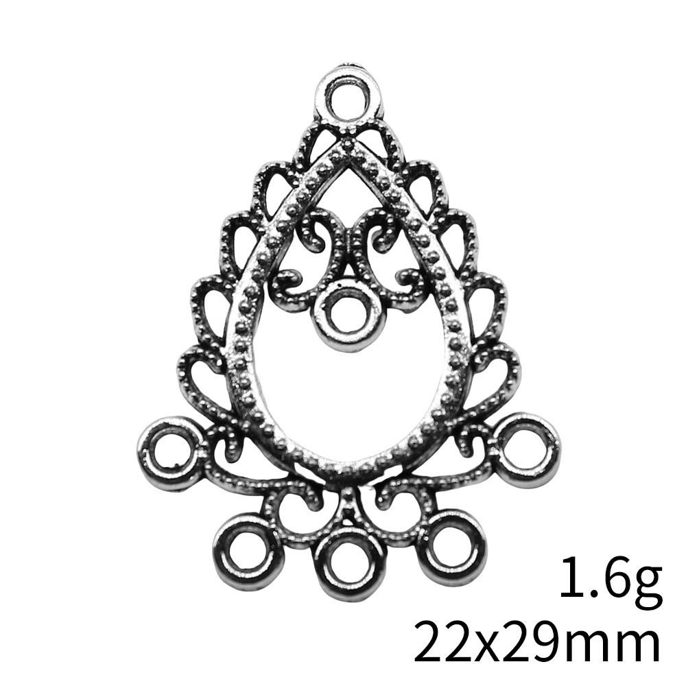 2025 Trend Accesories Water Drop Earring Connector Accessories Parts Ornaments For Home Accessories Parts