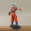 23CM Anime Super Dragon Ball Son Goku Migatte No Gokui 10th Anniversary Silver Hair Son Goku Model Toy Gift Action Figure