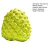 Pet Chew Toy Sweetsop Shape Built-in Sounds Interactive Natural Rubber Dog Chew Toy Concave-Convex Particles Relieve Boredom Energy Pet