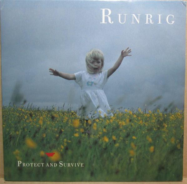 

7inch Record RUNRIG - Protect And Survive CHS3284 Chrysalis 1988 UK Rock Used