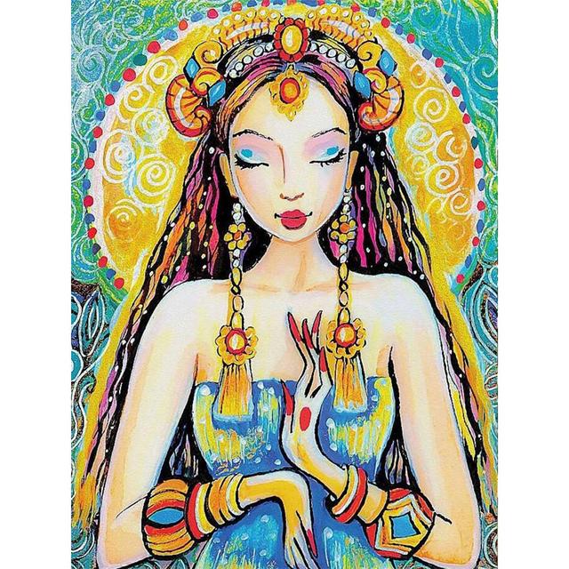 5D DIY Diamond Painting Woman Modern Picture of Rhinestone Diamond Embroidery Sales Cross Stitch Mosaic Wall Home Decor