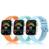 Replacement Watchband Silicone Sport Strap Comfortable Silicone Wristband Portable Watch Strap Suitable for Watch fit3