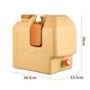 20L Tragbarer Camping-Wasserkanister mit Zapfhahn und Seifenspender Wassertank BPA-frei Wasserlagertank für Outdoor-Camping Auto