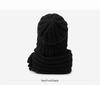 Damen Koreanischer Strickmützen- und Schal-Set – Winter Warm, Vielseitiges Design