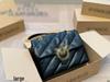 PIN Limited Edition Swallow Women's Shoulder Bag - Twill Fabric with Gold Buckle